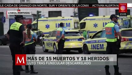 Tragedia en Lisboa: Descarrila el funicular Gloria dejando 15 muertos y 18 heridos