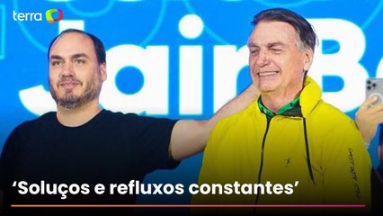 Carlos Bolsonaro expõe o pai em meio a julgamento do pai no STF: 'O velho não está bem'