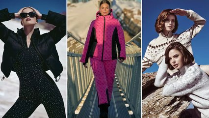 Moda in alta quota: la collezione GUESS da sci sfila sospesa sul Glacier 3000