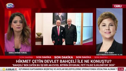 Hikmet Çetin MHP'li Feti yıldız ile görüşecek