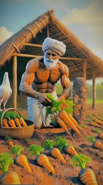 How farmer grow carrots #animals #firebrigade😱 #facebookviral #jalpari #foryouシ #BunnyAdventure #trend #amazingfacts #animation #indian #bestoftheday #trending #explore #cartoon #Amazing #shorts #AI #duck #animals @follwer @Highlights @everyone