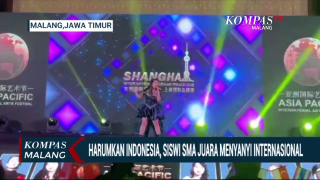 Ukir Prestasi, Siswi SMA di Malang Juara Kompetisi Menyanyi Internasional