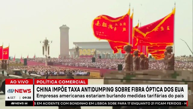 China aplica novas taxas sobre importações de fibra óptica dos EUA; Alan Ghani analisa