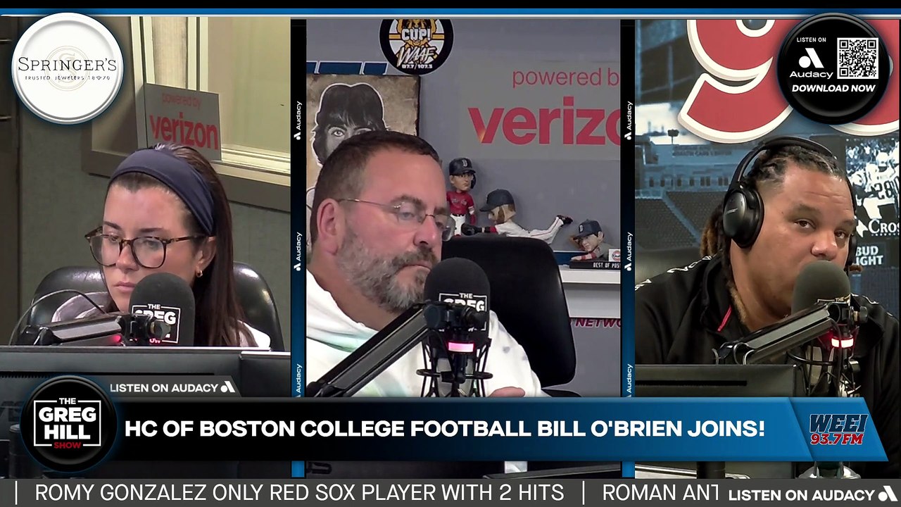 HC of BC Bill O'Brien joins! Does O'Brien think Belichick is "1 and done"?