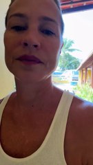 Luana Piovani denuncia falta d'água em Fernando de Noronha