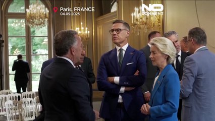 Szczyt w Paryżu: Macron prowadzi rozmowy o przyszłym bezpieczeństwie Ukrainy