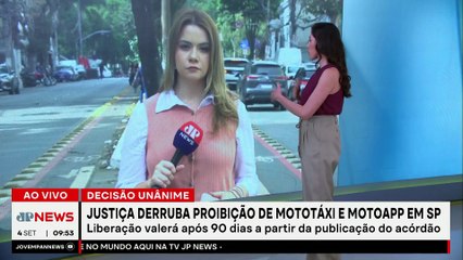Justiça derruba proibição de mototáxi e motoapp em São Paulo
