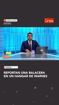 Reportan balacera en un hangar de Warnes