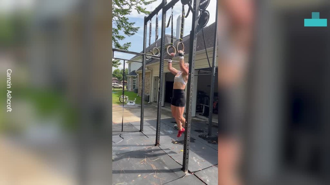 Gymnast Ring Shatters mid Exercise