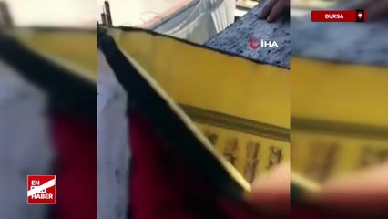 Bursa'da küle dönen evde tek yanmayan o oldu