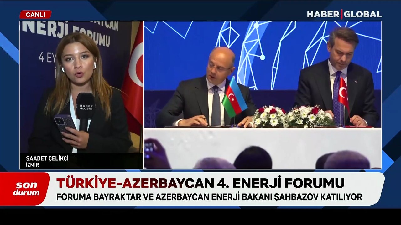 İzmir'de Türkiye-Azerbaycan 4. Enerji Forumu düzenlendi