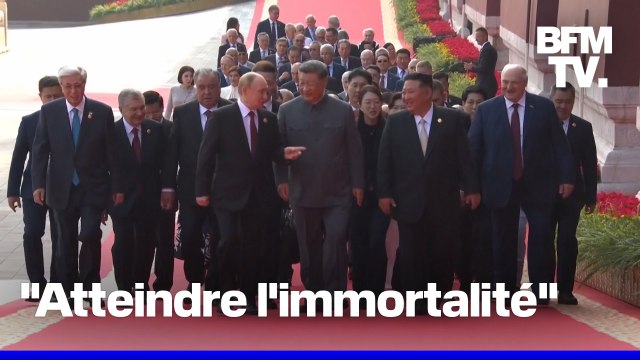 Rajeunir sans cesse : le drôle d'échange entre Vladimir Poutine et Xi Jinping sur l'immortalité
