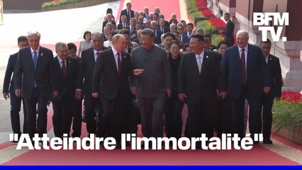 "Rajeunir sans cesse": le drôle d'échange entre Vladimir Poutine et Xi Jinping sur l'immortalité