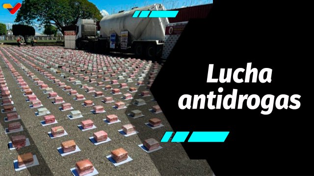 Al Aire | Balance de la lucha antidrogas en Venezuela: Más de 56 toneladas de drogas incautadas