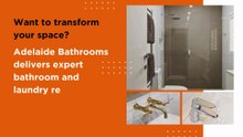 Transform Your Bathroom & Laundry into a Dream Space with Adelaide Bathrooms