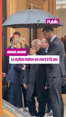 Icône de la mode, Giorgio Armani s’est éteint à l’âge de 91 ans