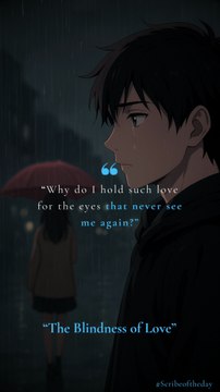 The Blindness of Love - Scribe of the Day | Hidden Feelings