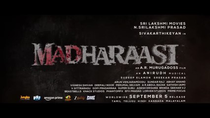 Madharaasi Love Promo (Tamil) ｜ Sivakarthikeyan ｜ A.R.Murugadoss ｜ Rukmini Vasanth ｜ Anirudh