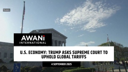 U.S. economy: Trump asks supreme court to uphold global tariffs