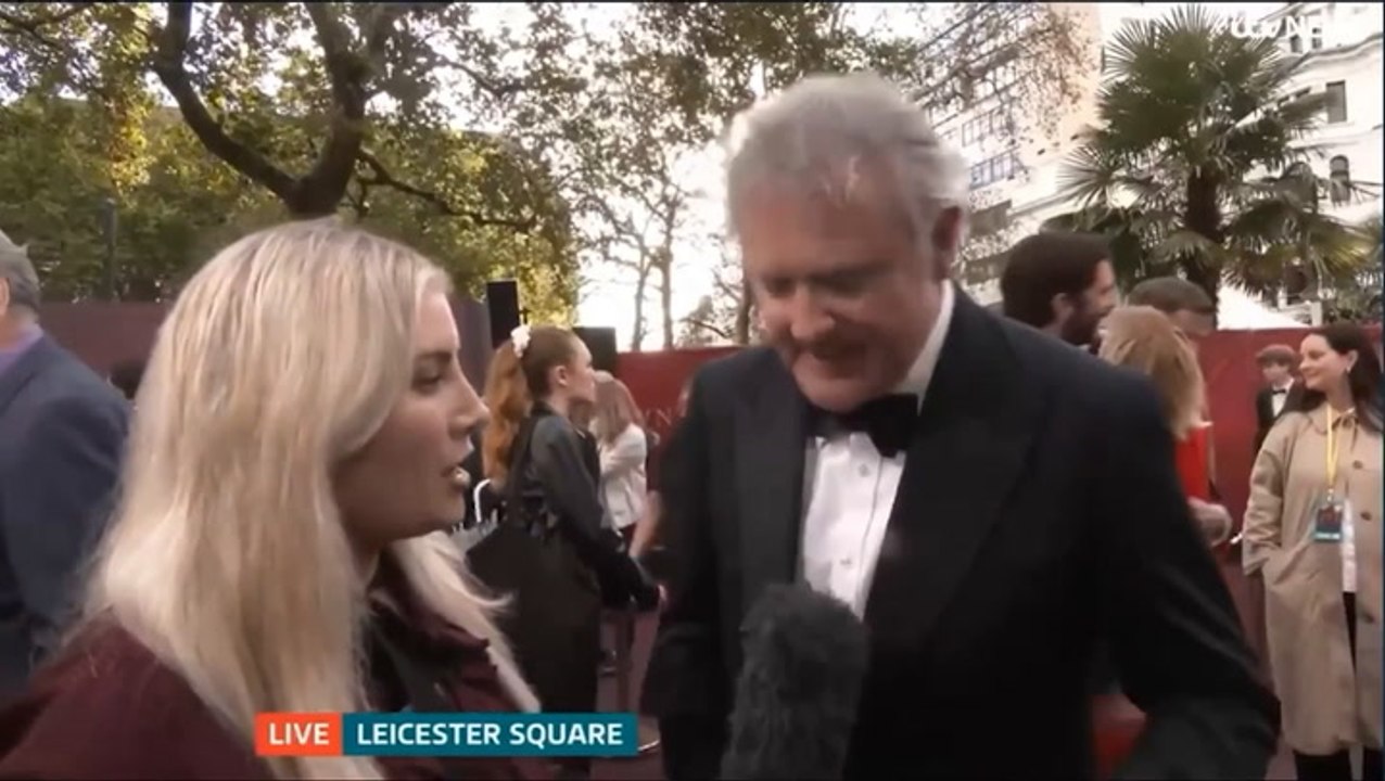 Hugh Bonneville interrupts live TV interview with urgent Gaza plea