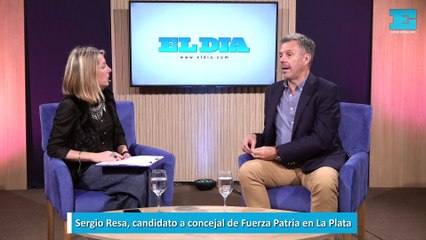 Sergio Resa, candidato a concejal de Fuerza Patria en La Plata