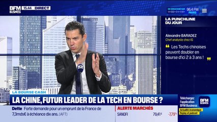 La bourse cash : " Les cours des actions technologiques chinoises peuvent doubler dans les 2 à 3 ans qui viennent " - 04/09