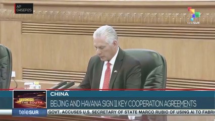 China, Beijing and Havana sign 11 key cooperation agreements