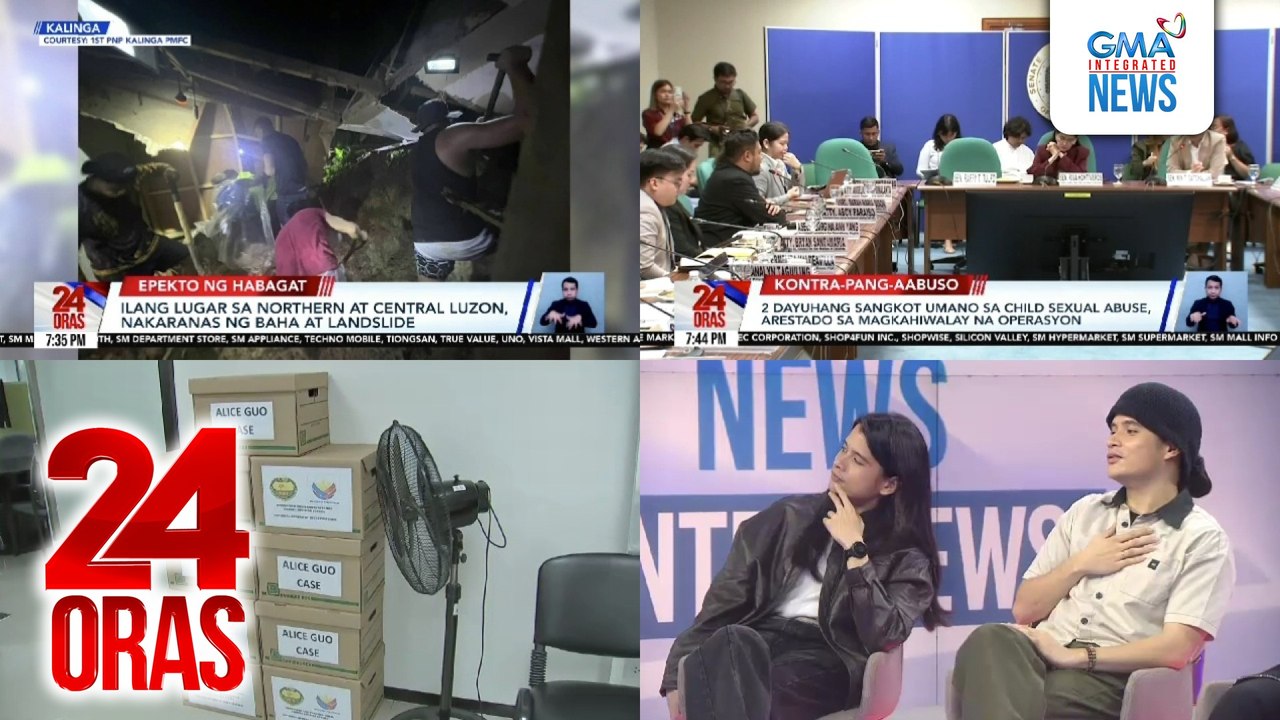 24 Oras: (Part 3) Biktima ng deepfake porn| Buntis, natabunan ng landslide | Ben&Ben sa The Voice Kids, atbp.