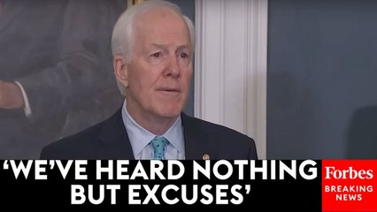 'That's An Outrage!': John Cornyn Slams 'New Normal' Of Crime And Justice In U.S.