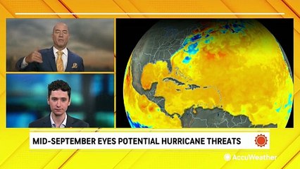 Mid-September brings growing hurricane risk