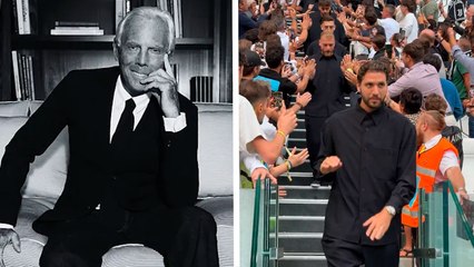 Muere Giorgio Armani, así lucen los jugadores de la Juventus con la vestimenta del maestro de la moda