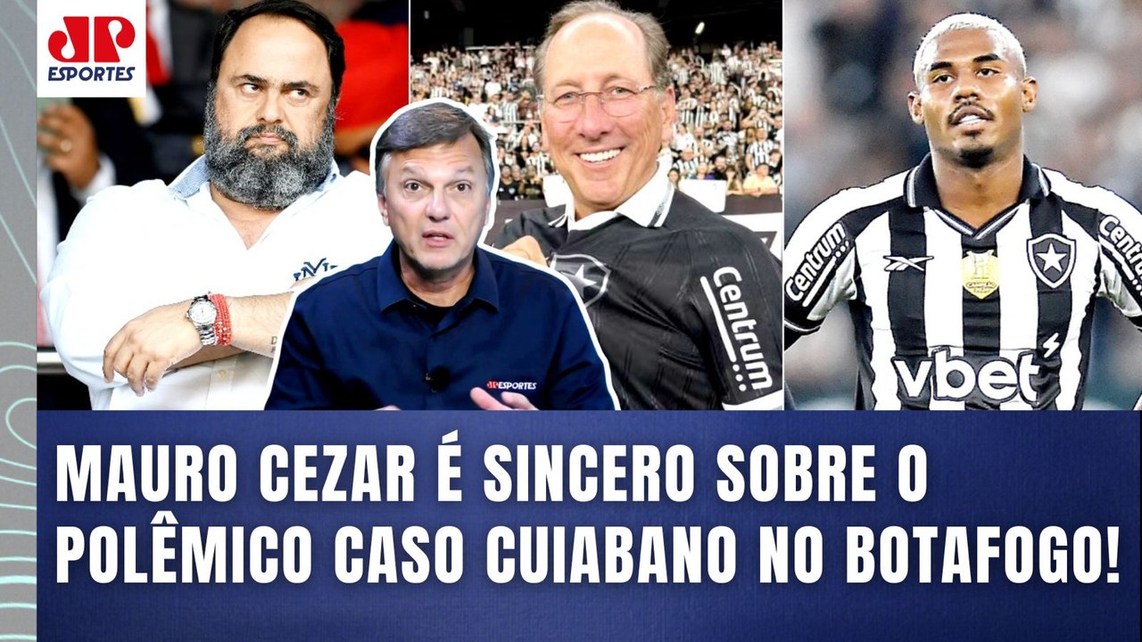 "TUDO ISSO É NO MÍNIMO BIZARRO!!! O FUTURO do Botafogo é..." Mauro Cezar ANALISA Caso Cuiabano!
