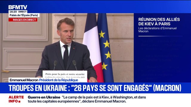 Guerre en Ukraine: Si la Russie continue de refuser des discussions de paix concrètes, nous prendrons des sanctions , prévient Emmanuel Macron