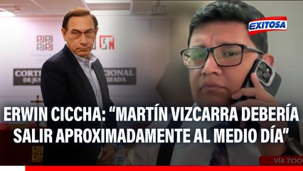 Martín Vizcarra debería salir al mediodía del penal de Barbadillo, según abogado del expresidente
