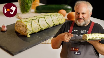 TRONCO DE CALABACÍN, súper fácil y que gustará a toda la familia