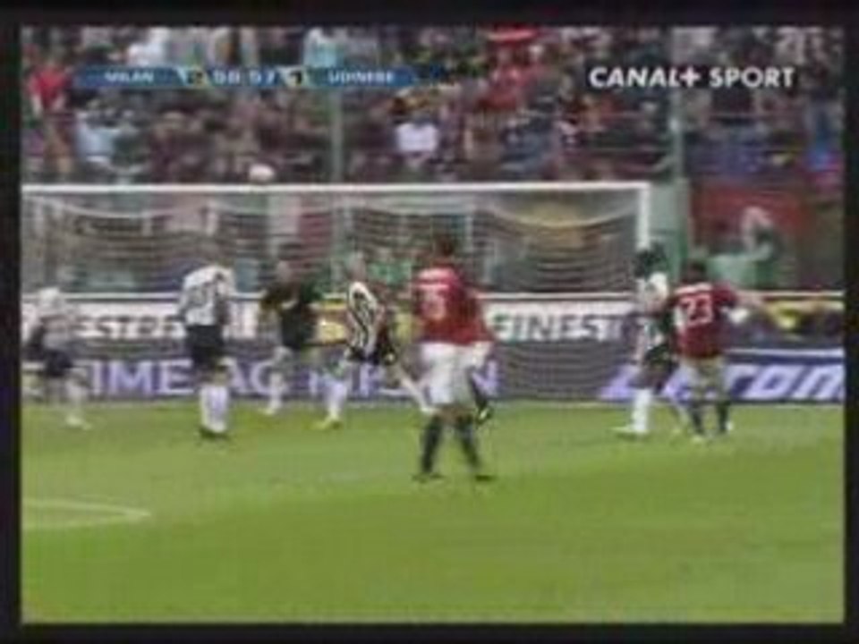 Milan AC 2 - 1 Udinese Inzaghi