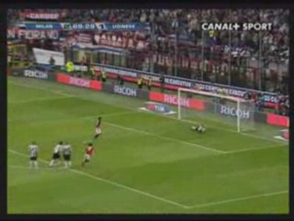 ENORME Occasion RATE Kaka Inzaghi Milan AC - Udinese