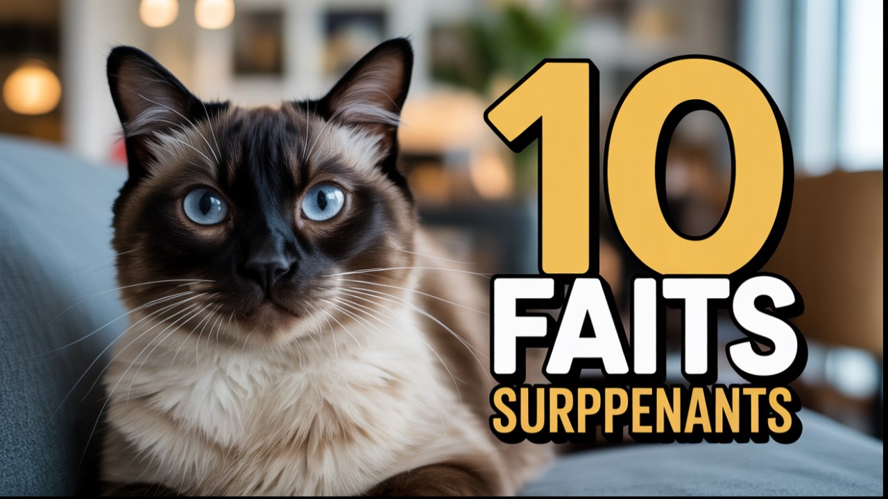 10 Faits Étonnants sur les CHATS SIAMOIS que Vous Ignorez !