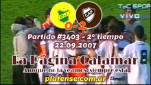 20070922   3403   Defensa y Jusicia 0 vs Platense 2   Vivo 2do tiempo   TyCSports   2 de 2