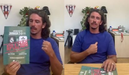 Javi Poves estalla por la suspensón del Castilla-Racing de Ferrol: "Hasta cuando va a seguir esto"