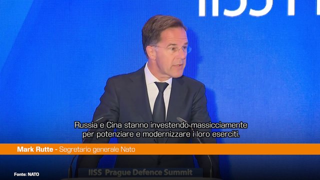 Rutte Russia e Cina vogliono minare la nostra libertà e sicurezza