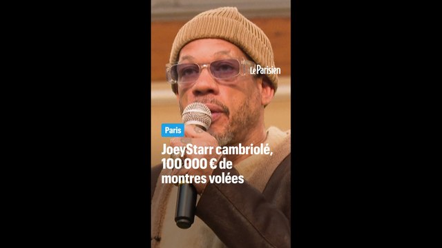 JoeyStarr cambriolé à Paris, 100 000 euros en montres de luxe dérobés