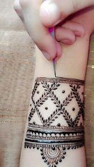 beautiful arabic bridal mehndi design #stylish backhand mehndi #mehndi #henna #mehndi ki design