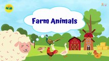 Discover Farm Friends! Learning About Farm Animals for Kids, Toddlers & Babies #kidspoem Education Videos | Preschool Learning |