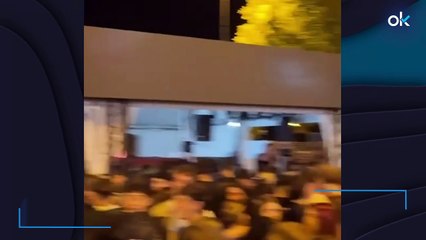 Gritos de "¡Pedro Sánchez, hijo de put*!" ante la caseta del PSOE en las fiestas de Alcorcón