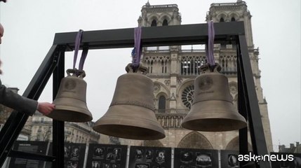 Tre nuove campane per la riapertura di Notre Dame: una è quella di Parigi 2024