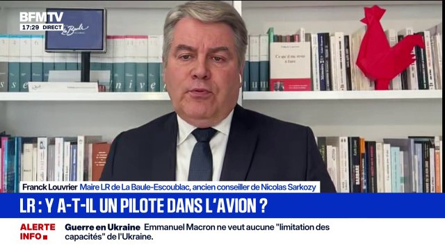Crise politique: Je ne valide pas du tout la thèse de Laurent Wauquiez , dénonce Franck Louvrier, maire LR de La Baule-Escoublac