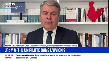 Crise politique: "Je ne valide pas du tout la thèse de Laurent Wauquiez", dénonce Franck Louvrier, maire LR de La Baule-Escoublac