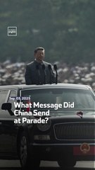 What Message Did China Send at Parade?