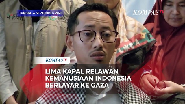 Kapal Relawan Indonesia Berlayar ke Gaza, Ikut Misi Kemanusiaan Global Sumud Flotilla